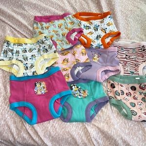16 pairs of training undies